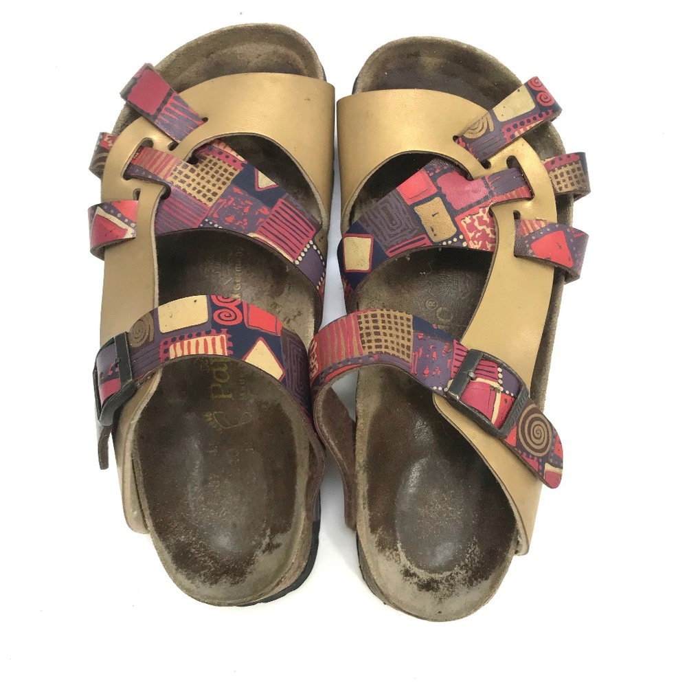 Birkenstock Papillio Graphic Metallic Sandals